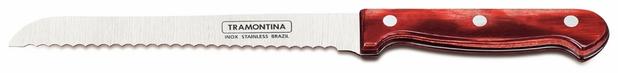 Faca Pao Inox 7 Polywood Tramontina 21125/077 - Tramontina cutelaria Menor preço em Faca Pao Inox 7 Polywood Tramontina 21125/077 - Tramontina cutelaria