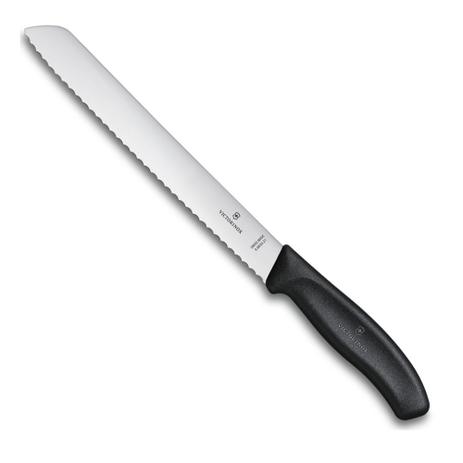 Faca Pão Victorinox Preto 34CM - 31257 Menor preço em Faca Pão Victorinox Preto 34CM - 31257