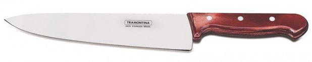 Faca Para Carne 10” Inox Polywood Tramontina Menor preço em Faca Para Carne 10” Inox Polywood Tramontina