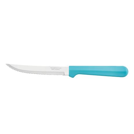 Faca para Carne 5” Tulum Tramontina - Azul Claro Menor preço em Faca para Carne 5” Tulum Tramontina - Azul Claro