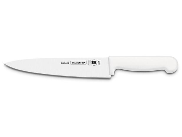 Faca para carne 6 profissional branco lamina de aco inox e cabo de polipropileno tramontina Menor preço em Faca para carne 6 profissional branco lamina de aco inox e cabo de polipropileno tramontina