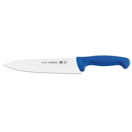 Faca para carne azul 10” lâmina de aço inox - Tramontina Menor preço em Faca para carne azul 10” lâmina de aço inox - Tramontina