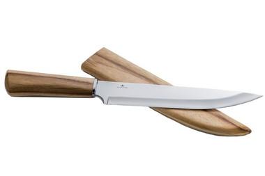 faca para churrasco artesanal 9 inox certificada com bainha de madeira - Imperial é boa?