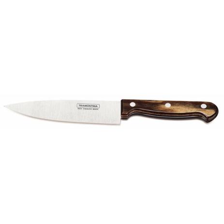 Faca para cozinha 6” em aço inox - POLYWOOD - Tramontina Menor preço em Faca para cozinha 6” em aço inox - POLYWOOD - Tramontina