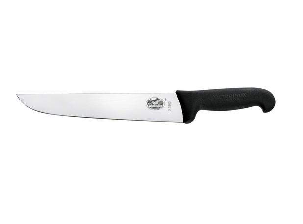 Faca profissional Açougueiro 37cm Cabo Fibrox lâmina 23cm Victorinox Menor preço em Faca profissional Açougueiro 37cm Cabo Fibrox lâmina 23cm Victorinox