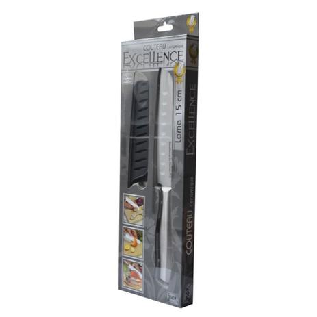 Faca Santoku Cerâmica 15 cm Excellence Kitchen Pro Menor preço em Faca Santoku Cerâmica 15 cm Excellence Kitchen Pro