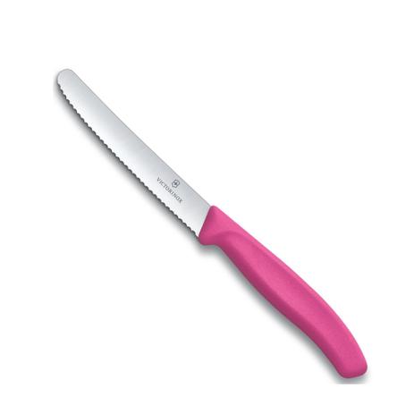 Faca Serrilhada Victorinox sem Ponta Pink 22CM - 31270 Menor preço em Faca Serrilhada Victorinox sem Ponta Pink 22CM - 31270