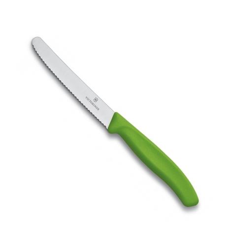 Faca Serrilhada Victorinox sem Ponta Verde 22CM - 31246 Menor preço em Faca Serrilhada Victorinox sem Ponta Verde 22CM - 31246