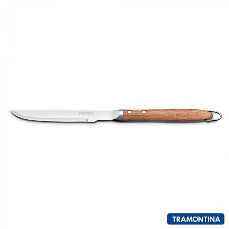 Faca Tramontina de cabo longo 42cm em aço inox para Churrasco 26450/109 é boa?