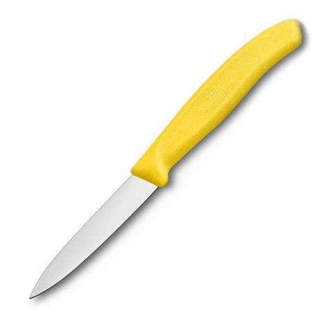 Faca Victorinox Classic Fio Liso 8cm Amarelo Multiuso 6.7606.L118 Menor preço em Faca Victorinox Classic Fio Liso 8cm Amarelo Multiuso 6.7606.L118