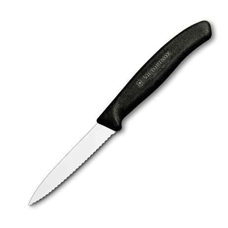 Faca Victorinox Serrilhada Multiuso Preta 8cm 6.7433 Menor preço em Faca Victorinox Serrilhada Multiuso Preta 8cm 6.7433