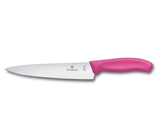 Faca Victorinox Swiss Classic para fatiar cabo Rosa 31cm 6.8006.19L15B lâmina 19 cm Menor preço em Faca Victorinox Swiss Classic para fatiar cabo Rosa 31cm 6.8006.19L15B lâmina 19 cm