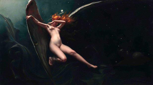 Fada Sob Céu Estrelado - Luis Ricardo Falero - Tela 60x107 Para Quadro - Santhatela é boa?