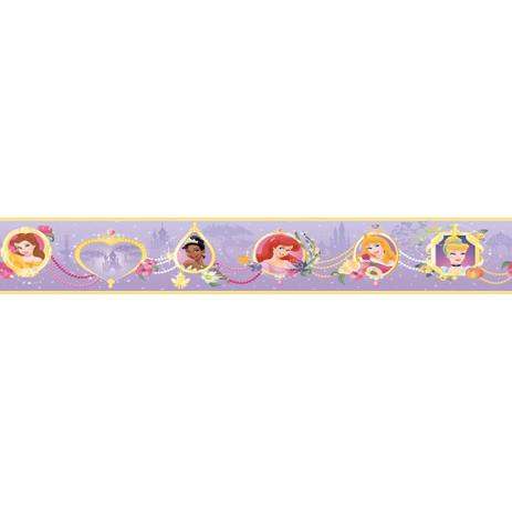 Faixa Decorativa Adesiva Princesas 2 - Final decor Menor preço em Faixa Decorativa Adesiva Princesas 2 - Final decor