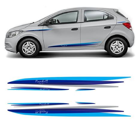 Faixa Decorativa Lateral Onix Route Design Adesivo Azul - SPORTINOX é boa?