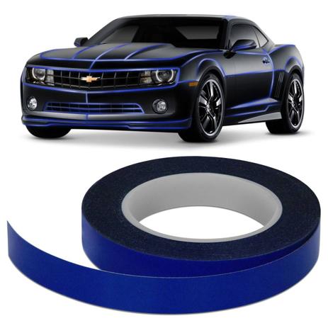 Faixa Refletiva Moto Carro Tuning Decorativa Azul Adesiva - Shocklight Menor preço em Faixa Refletiva Moto Carro Tuning Decorativa Azul Adesiva - Shocklight