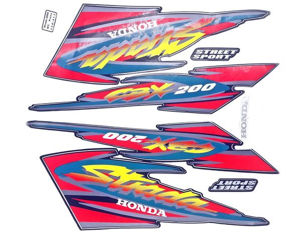 Faixas / Kit Adesivos Honda Cbx200 Strada 2000 Preta - Jotaesse Menor preço em Faixas / Kit Adesivos Honda Cbx200 Strada 2000 Preta - Jotaesse