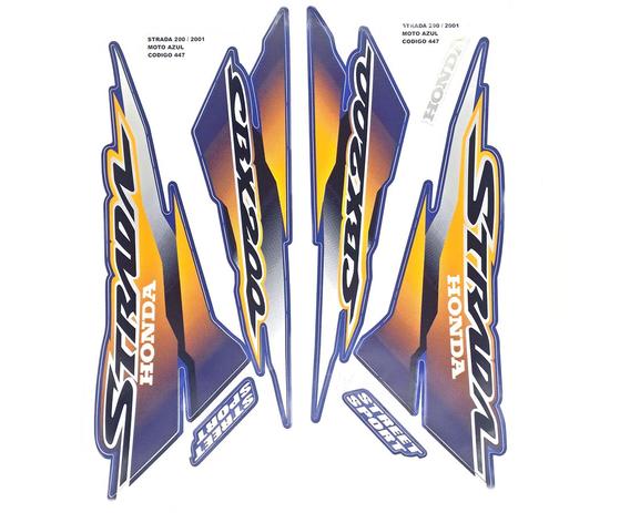 Faixas / Kit Adesivos Honda Cbx200 Strada 2001 Azul - Jotaesse Menor preço em Faixas / Kit Adesivos Honda Cbx200 Strada 2001 Azul - Jotaesse
