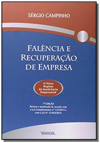 Falência e Recuperação de Empresa - Renovar Menor preço em Falência e Recuperação de Empresa - Renovar