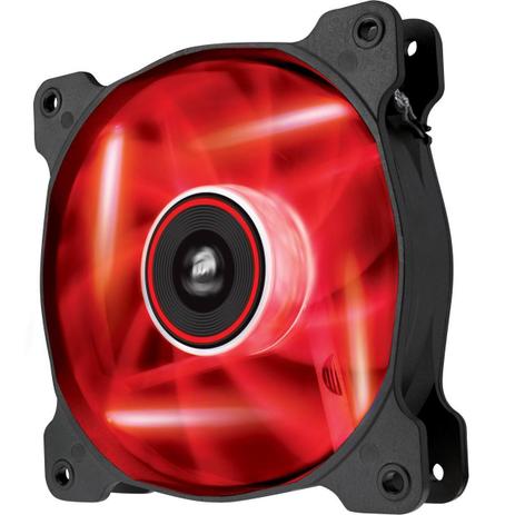 Fan p/ Gabinete AIR SERIES Corsair CO-9050015-RLED 120mm Quiet Edition com LED Vermelho Menor preço em Fan p/ Gabinete AIR SERIES Corsair CO-9050015-RLED 120mm Quiet Edition com LED Vermelho