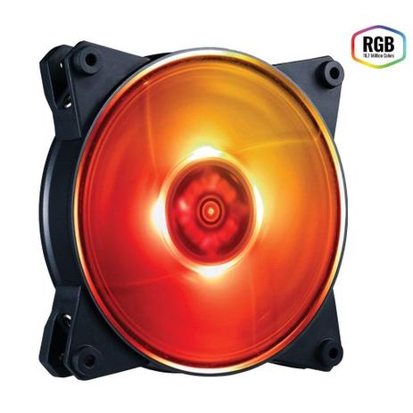 Fan p/ Gabinete Cooler Master MFY-F2DN-11NPC-R1 MasterFan Pro 120mm Air Flow RGB - Coolermaster-176 Menor preço em Fan p/ Gabinete Cooler Master MFY-F2DN-11NPC-R1 MasterFan Pro 120mm Air Flow RGB - Coolermaster-176