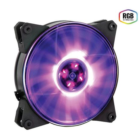 Fan p/ Gabinete Cooler Master MFY-P2DN-15NPC-R1 MasterFan Pro 120mm Air Pressure RGB - Coolermaster-176 Menor preço em Fan p/ Gabinete Cooler Master MFY-P2DN-15NPC-R1 MasterFan Pro 120mm Air Pressure RGB - Coolermaster-176
