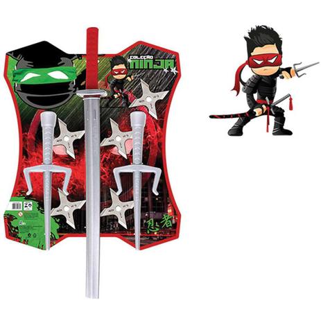 Fantasia Acessorio KIT Ninja 52CM - Leplastic é ruim? Fantasia Acessorio KIT Ninja 52CM - Leplastic é boa?