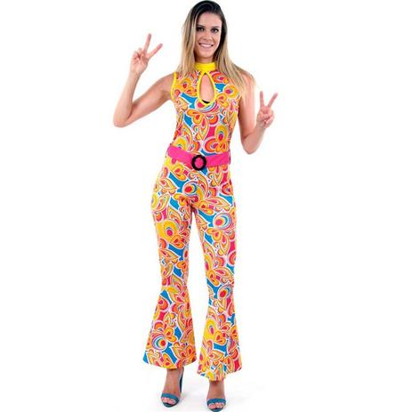 Fantasia Anos 70 Disco 70 S Hippie Feminina Adulto Heat Girls - Sulamericana Menor preço em Fantasia Anos 70 Disco 70 S Hippie Feminina Adulto Heat Girls - Sulamericana