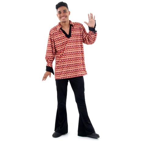 Fantasia Anos 70 Disco Masculino Adulto Menor preço em Fantasia Anos 70 Disco Masculino Adulto