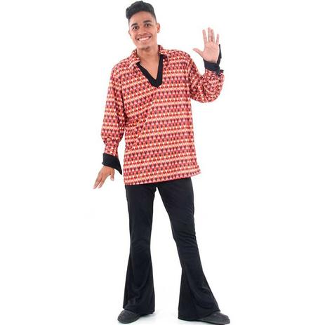 Fantasia anos 70 Masculino Adulto Disco 70S Discoteca Anos 70 - Sulamericana Menor preço em Fantasia anos 70 Masculino Adulto Disco 70S Discoteca Anos 70 - Sulamericana