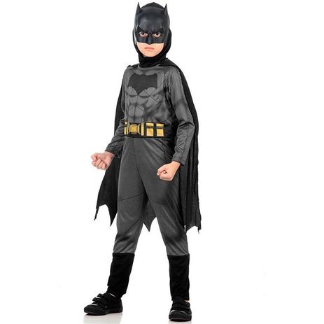 Fantasia Batman Infantil Longa Std - Batman vs Superman - Sulamericana Menor preço em Fantasia Batman Infantil Longa Std - Batman vs Superman - Sulamericana