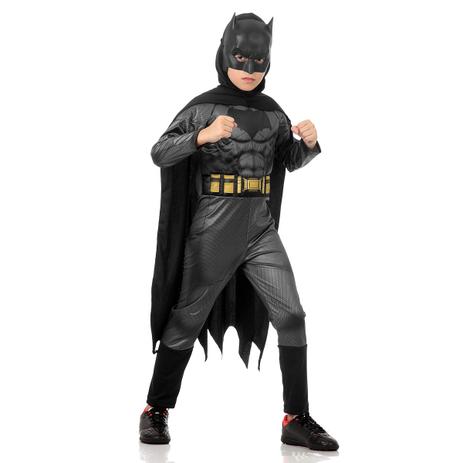 Fantasia Batman Infantil Luxo - Liga da Justiça - Liga da justiça - filme Menor preço em Fantasia Batman Infantil Luxo - Liga da Justiça - Liga da justiça - filme