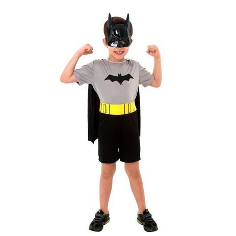 Fantasia batman infantil pop sulamericana Menor preço em Fantasia batman infantil pop sulamericana