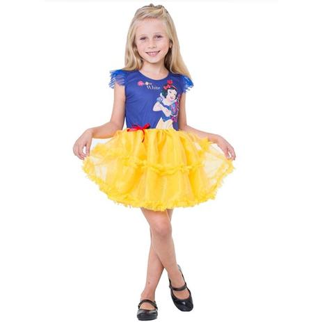 Fantasia Branca de Neve Infantil Pop Princesa Disney - Rubies Menor preço em Fantasia Branca de Neve Infantil Pop Princesa Disney - Rubies