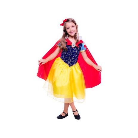 fantasia de branca de neve infantil