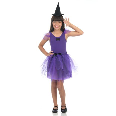 Fantasia Bruxa Infantil - Dress Up - Halloween Menor preço em Fantasia Bruxa Infantil - Dress Up - Halloween