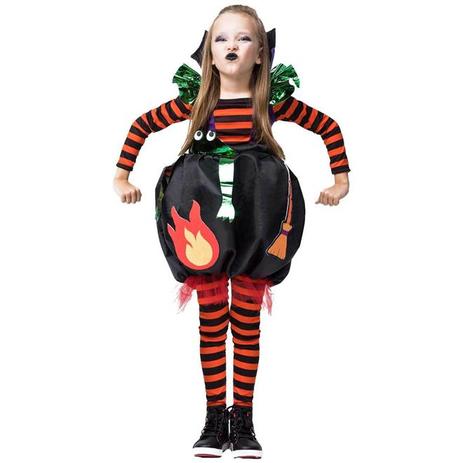saia de bruxa infantil