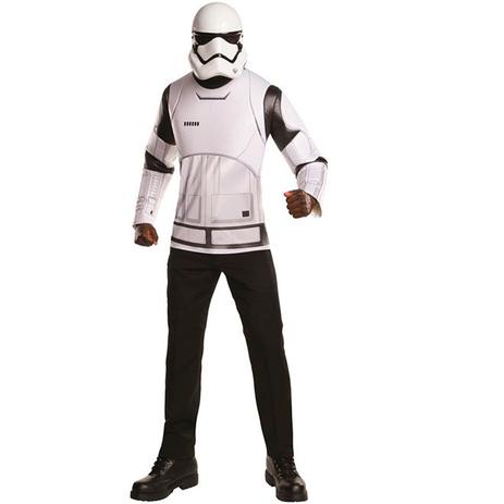 Fantasia Camiseta Stormtrooper Adulto Star Wars - Rubies Menor preço em Fantasia Camiseta Stormtrooper Adulto Star Wars - Rubies