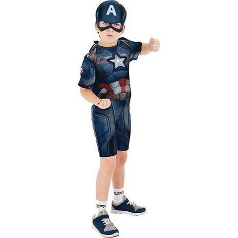 Fantasia Capitao America 2 Curta G Rubies 1102 5 Menor preço em Fantasia Capitao America 2 Curta G Rubies 1102 5