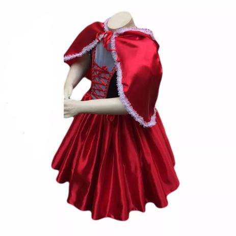 roupa de chapeuzinho vermelho infantil