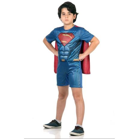 Fantasia Curta Super Homem tamanho M Sulamericana 10893 - Superman Menor preço em Fantasia Curta Super Homem tamanho M Sulamericana 10893 - Superman
