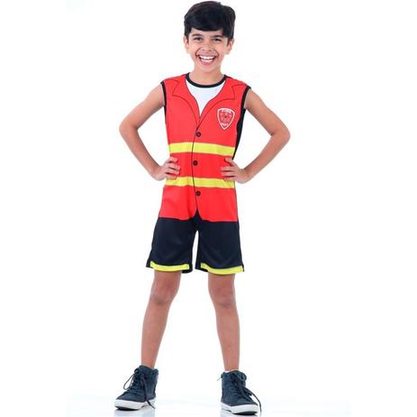 Fantasia de Bombeiro Infantil Original Sulamericana Menor preço em Fantasia de Bombeiro Infantil Original Sulamericana