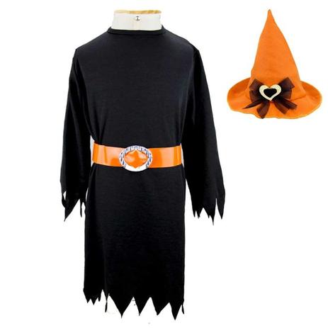 Fantasia de Bruxa Tabata Com Chapéu Halloween Infantil - Fantasias carol kb Menor preço em Fantasia de Bruxa Tabata Com Chapéu Halloween Infantil - Fantasias carol kb