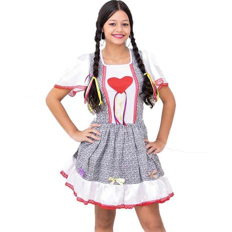 Fantasia de Festa Junina Infantil Vestido Caipira Julia - Fantasias carol he Menor preço em Fantasia de Festa Junina Infantil Vestido Caipira Julia - Fantasias carol he