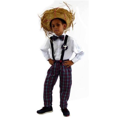 vestido jeca infantil