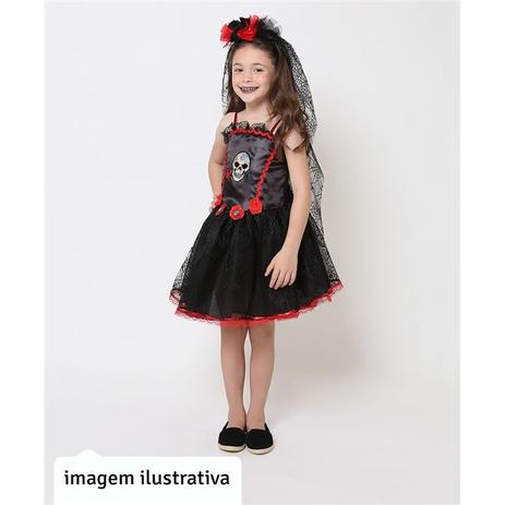 Fantasia Vampiro Infantil Curto - Halloween em Promoção na Americanas