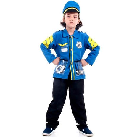 Fantasia de Policial Infantil Com Quepe e Acessórios - Sulamericana Menor preço em Fantasia de Policial Infantil Com Quepe e Acessórios - Sulamericana