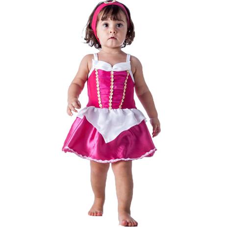 Fantasia de Princesa Aurora Bebe Com Faixa 3 a 18 meses - Fantasias carol fsp Menor preço em Fantasia de Princesa Aurora Bebe Com Faixa 3 a 18 meses - Fantasias carol fsp