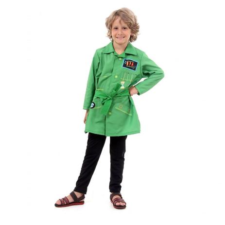 Fantasia detetive prédio azul dpa verde pop infantil sulamericana Menor preço em Fantasia detetive prédio azul dpa verde pop infantil sulamericana