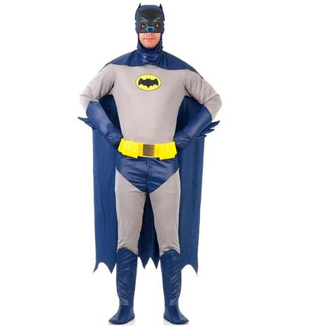 Fantasia Do Batman Adulto Vintage luxo Com Máscara - Sulamericana Menor preço em Fantasia Do Batman Adulto Vintage luxo Com Máscara - Sulamericana
